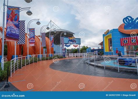 Hot Wheels Epic Show At Beto Carrero World Theme Park Editorial Stock Image Image Of