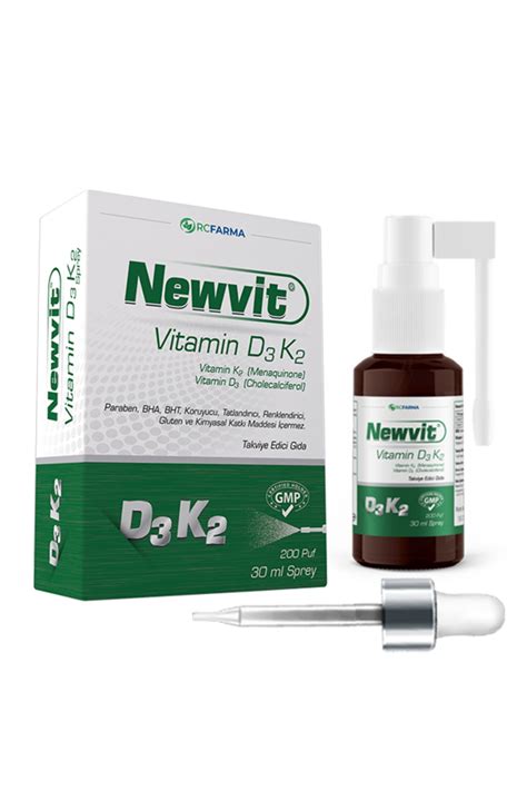 Newvit Vitamin D3 K2 Sprey - Fiyatı, Yorumları