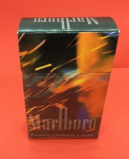 Vintage Marlboro Cigarette Cigarettes Cigarette Paper Box Empty
