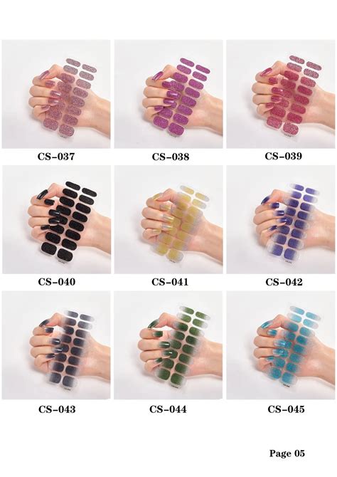 16 наклеек для ногтей, оптовая продажа, градиентные наклейки для ногтей ...