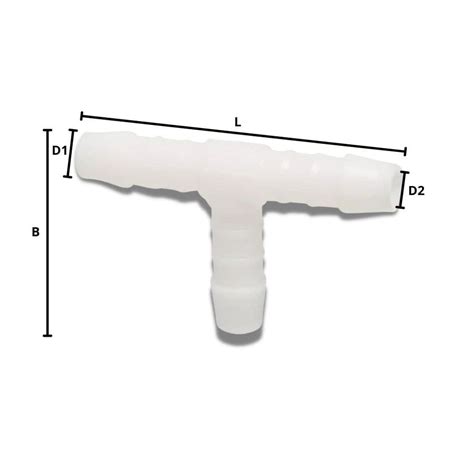 Schlauchverbinder Kunststoff T Stück 12 mm Kaufland de