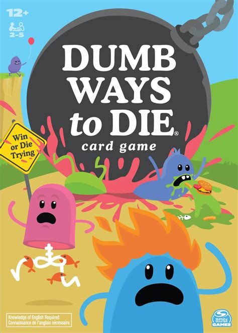 dumb ways  die card game