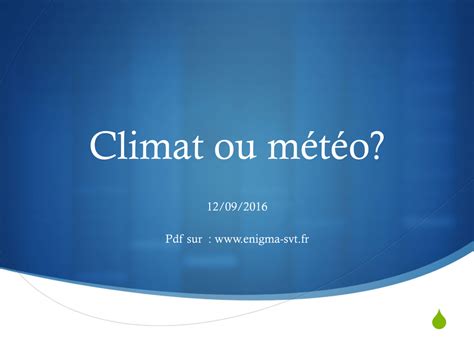 Climatologie Climatologie Meteorologie L Terre