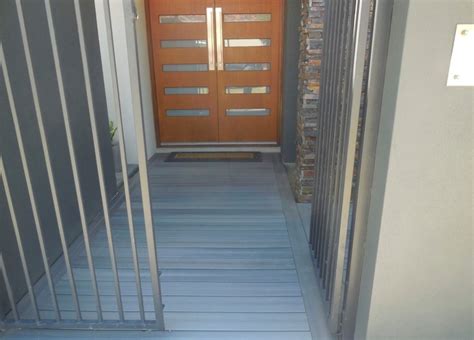 Front Entrance Composite Decking After Modern Deck Perth By