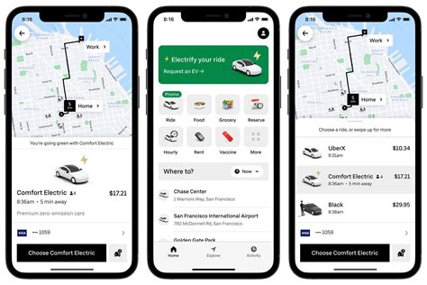 Uber Launches Comfort Electric Ride Hailing Tier Ev Tools For Drivers