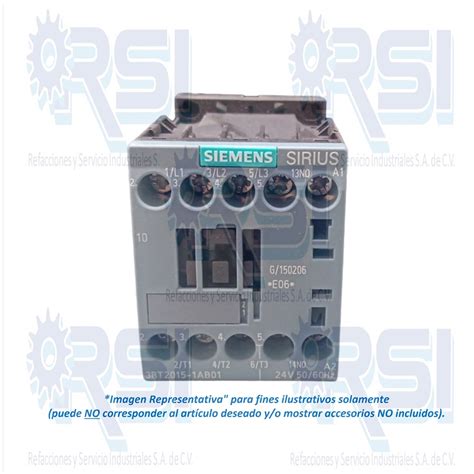 Contactor Tripolar Siemens Rt Ab V Ca Rsi