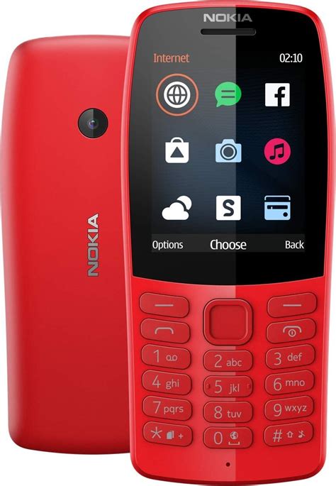 Nokia 210 (TA-1139) Dual SIM Red: Amazon.de: Elektronik