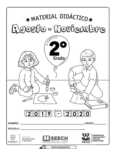 Material didáctico del segundo grado para el primer trimestre del ciclo