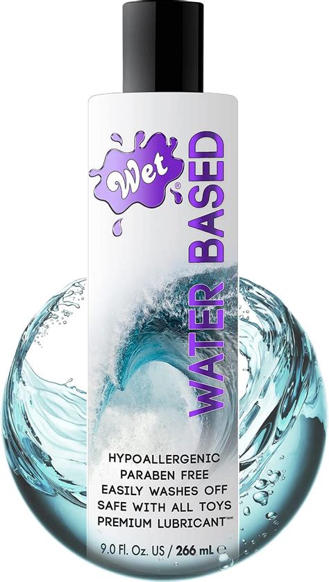 Amazon.com: Wet Original Water Based Lube 9 Ounce Premium Personal ...