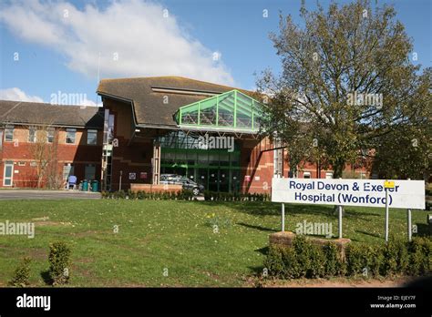 Royal Devon And Exeter Hospital Wonford Stock Photo Alamy