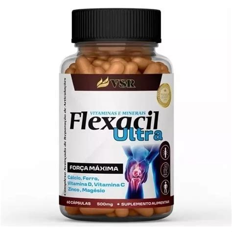 Flexacil Ultra - Suplemento Alimentar 60 Capsulas | Parcelamento sem juros