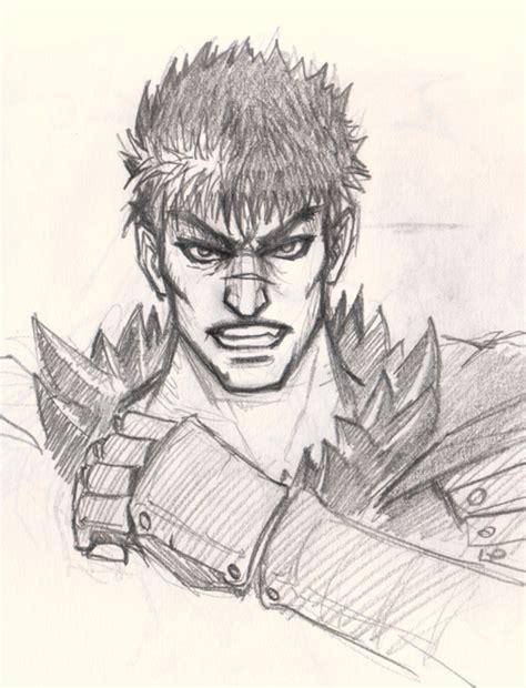 How To Draw Guts From Berserk