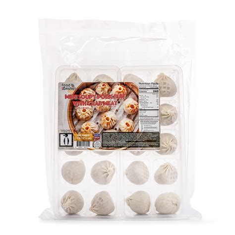 Get Food Basket Mini Soupy Pork Buns With Crab Meat Frozen 1 1 Lb