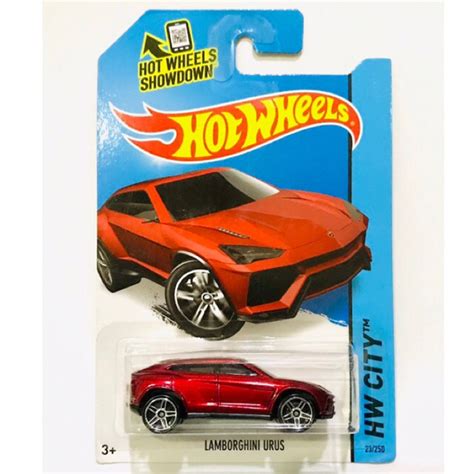 Jual HOT WHEELS LAMBORGHINI URUS RED Shopee Indonesia