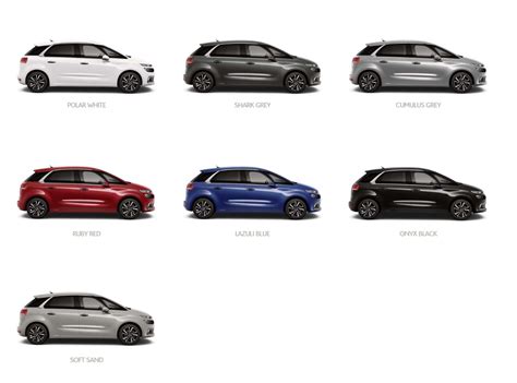 Citroen Paint Codes And Color Charts