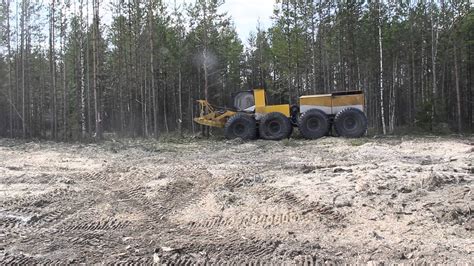 Мульчер Тром 8 - YouTube