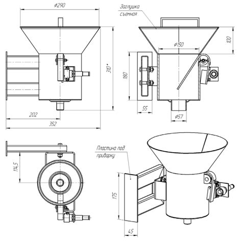 Наливной стояк, в деталях