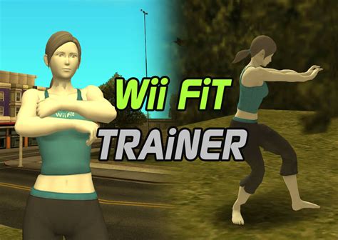 GTA San Andreas Wii Fit Trainer from Smash Ultimate Mod - GTAinside.com