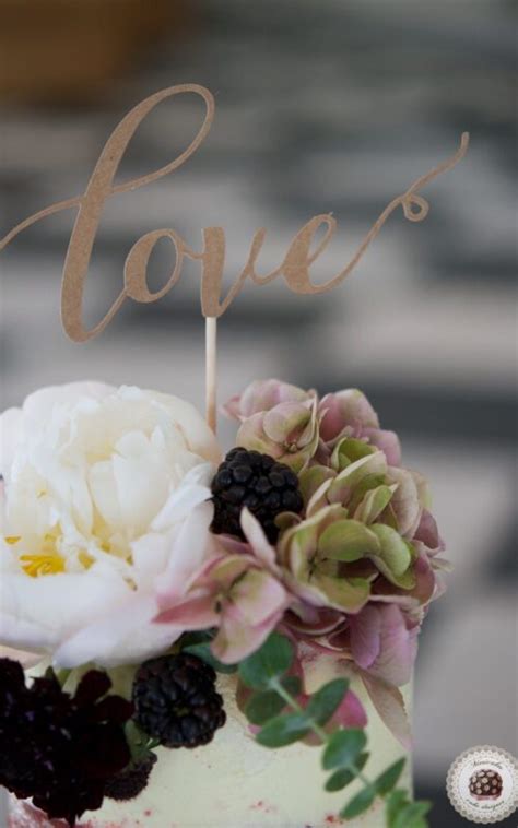 Peony Fruit Semi Naked Wedding Cake Mericakes Cake Designer