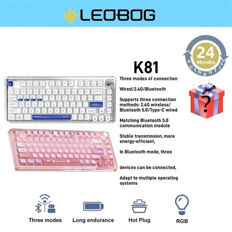 Aula Leobog K Key Tri Mode G Hot Swap Rgb