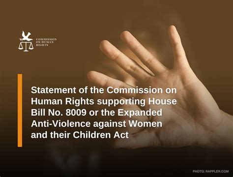 Statement Of The Commission On Human Rights Supporting House Bill No