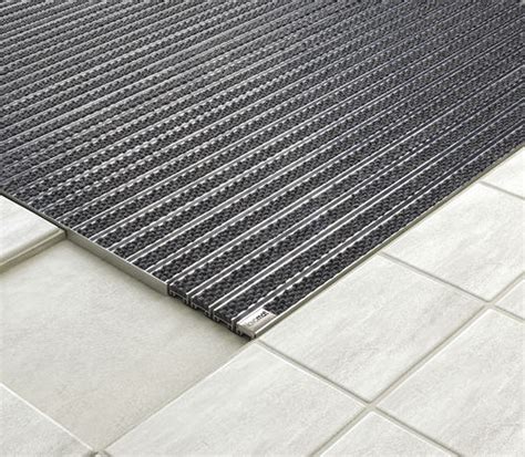 Commercial Entrance Mat NOVOMAT FOSA EMAC Aluminum Rubber