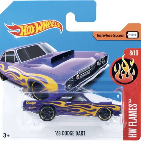 Машинка Hot Wheels Dodge Dart HW Flames Хот Вилс купить с доставкой по выгодным ценам в