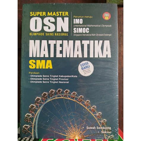 Jual Buku Super Master Osn Olimpiade Sains Nasional Matematika Sma