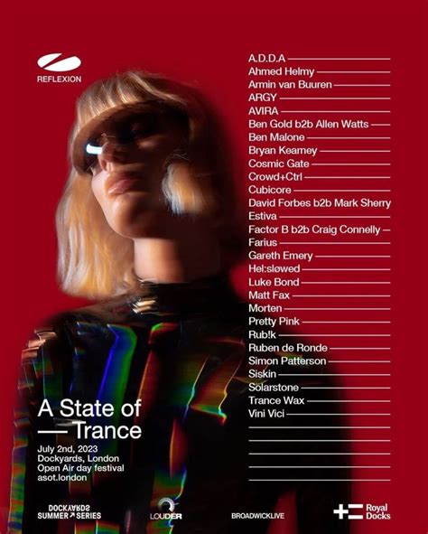 A State Of Trance London Lineup Revealed EDMTunes