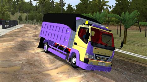 Mod Bussid Truck Canter Dump By Budesign Youtube