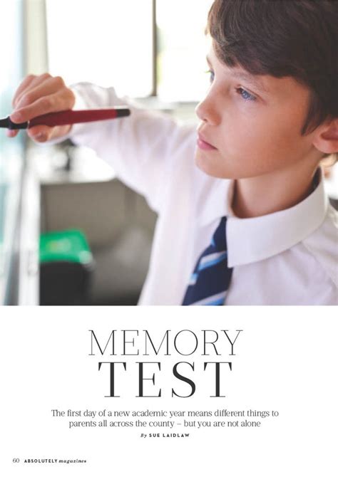 Memory Test — Laidlaw Education