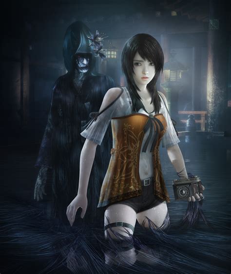 Fatal Frame: Maiden of Black Water Release Date Set - Cat with Monocle