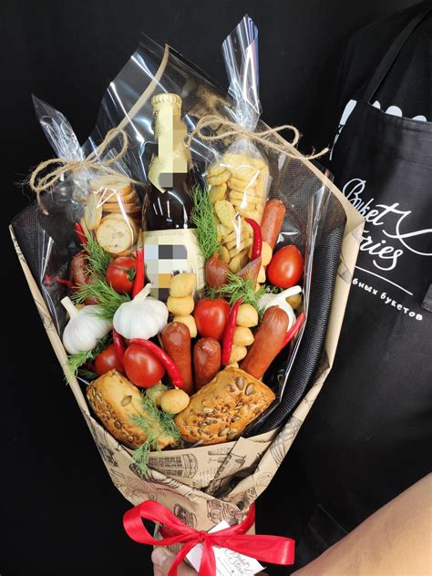 Букет "Под пенное" - Съедобные букеты