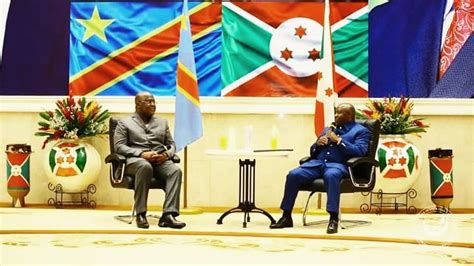 Rdc Burundi F Lix Tshisekedi Et Evariste Ndayishimiye Renforcent La