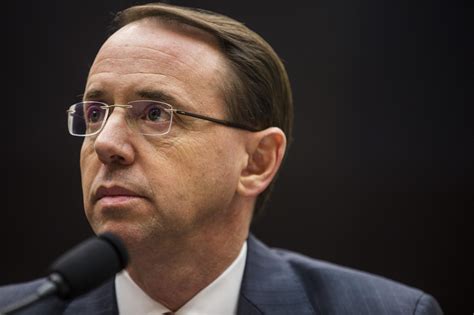 Deputy Attorney General Rod Rosenstein Reportedly Approved A