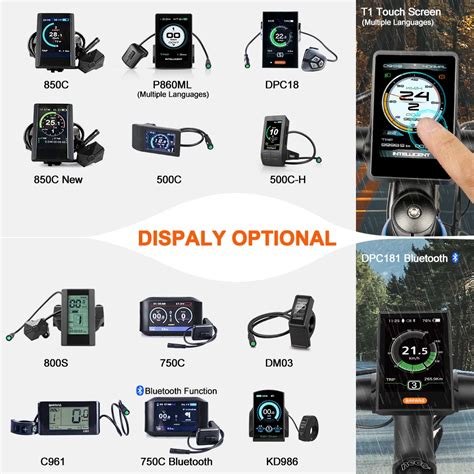 Electric Bike Display P C P Ml C Dpc Bluetooth T Touch