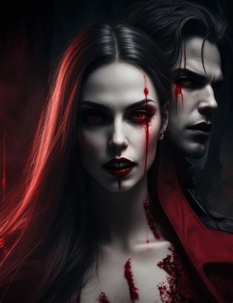 Fondo de vampiros sagrados | Foto Premium