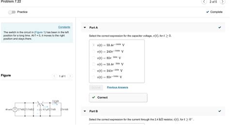 Solved Problem 7.22 〈 2015 .. Practice Complete Part A The | Chegg.com