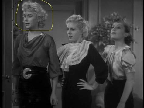 Lucille Ball S Face Has Been Circled In The Other Pictures The Other Blonde Is Gertie Green And