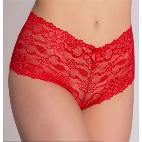 Kit Calcinha Caleçon de Renda Calesson Lingerie Sexy Forro de Algodão Shopee Brasil