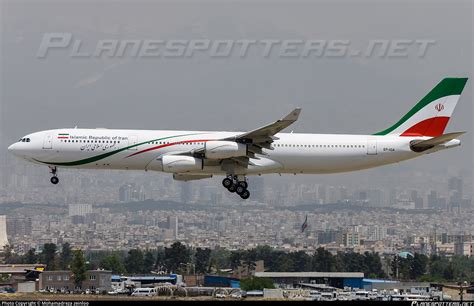 EP IGA Islamic Republic Of Iran Airbus A340 313 Photo By Mohamadreza