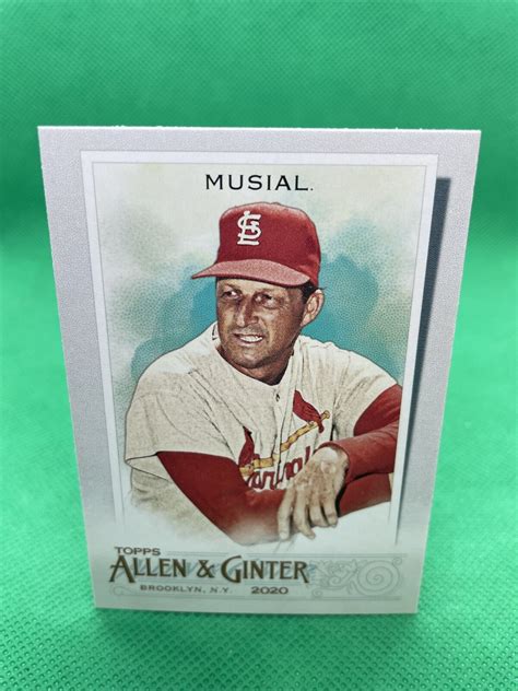 Topps Allen And Ginter Stan Musial Cardinals Ebay