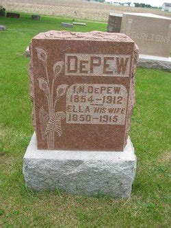 Isaac Newton DePew 1854 1912 Mémorial Find a Grave