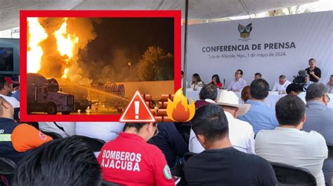 Explosión de pipas en Tula pone en alerta al gobierno de Hidalgo este