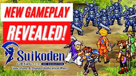 Suikoden I And Ii Hd Remaster New Combat Gameplay Reveal Nintendo Switch