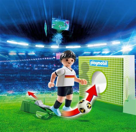 Playmobil Sports Action 6893 Pas Cher Joueur De Foot Allemand