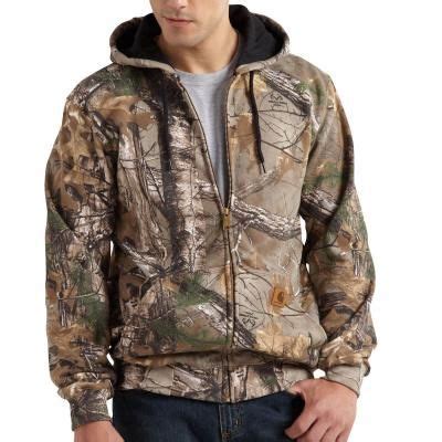 Realtree Carhartt Jacket Hardwoods Hooded Jacket Camo