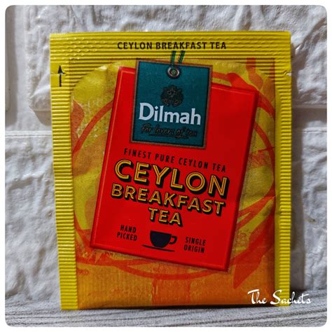 Dilmah Ceylon Breakfast Tea Sachet Shopee Malaysia