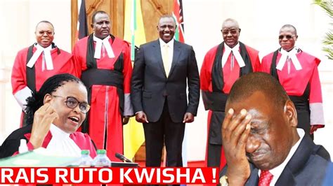 Breaking News Pigo Kwa Rais Ruto Baada Ya Mahakama Kuu Kukataa Ombi