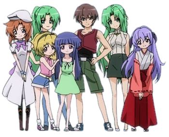 Higurashi No Naku Koro Ni Characters PNG by ALCandHigurashiFan on